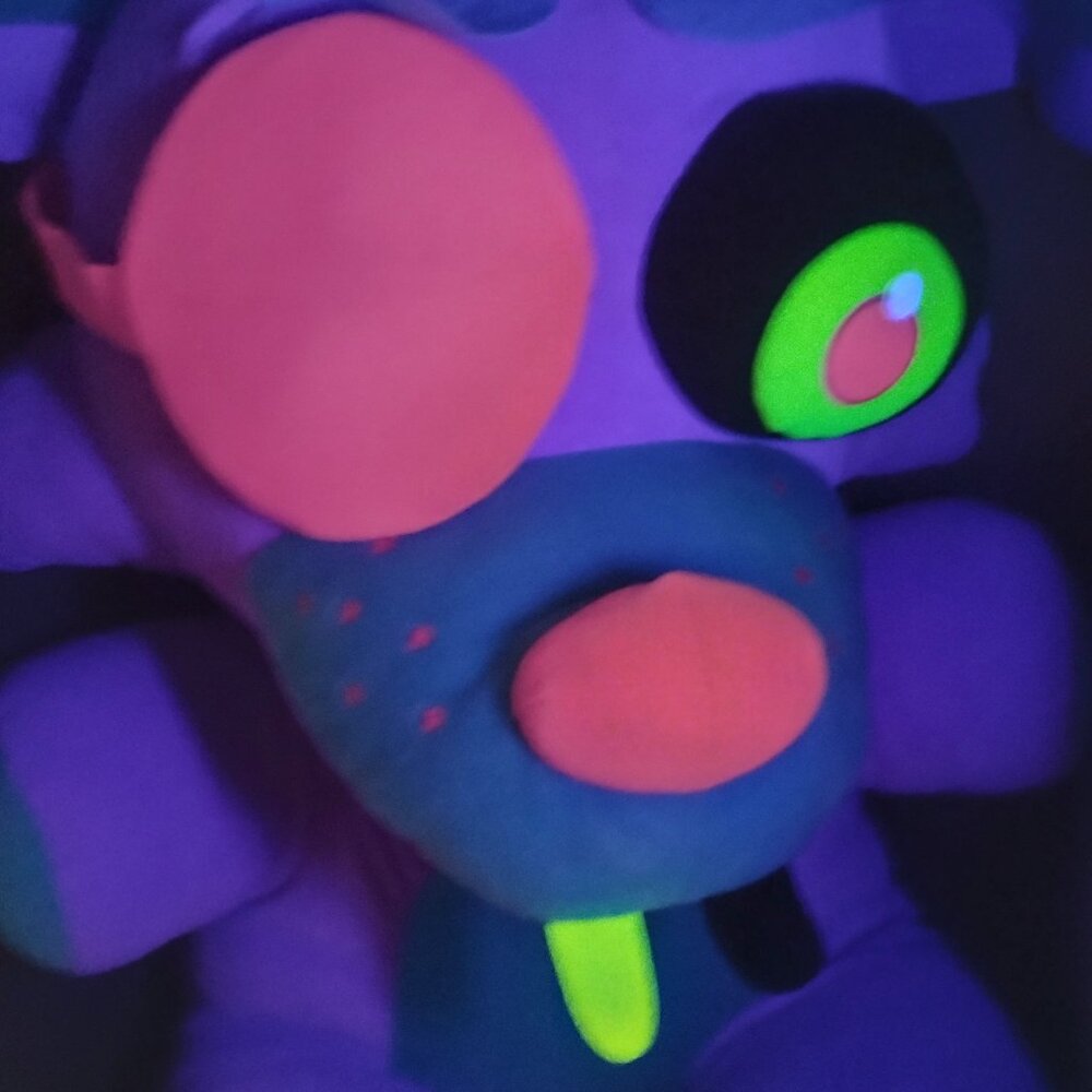 SALE* plush black light FNAF Funko blacklight Foxy huge 24" 2018 (W4612)